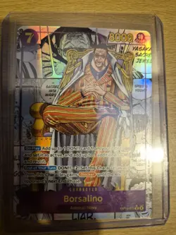 ONE PIECE Borsalino SEC OP16-073 Manga Alt Art The Time Of Battle OP-16 English - Image 1