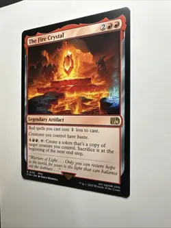 The Fire Crystal Final Fantasy Regular Magic: The Gathering Card NM - Image 4
