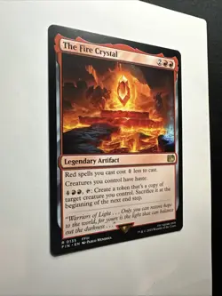 The Fire Crystal Final Fantasy Regular Magic: The Gathering Card NM - Image 5