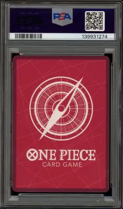 One Piece CCG Monkey.D.Luffy BVB X One Piece Match Day '25 ST13-003 PSA 10 - Image 2