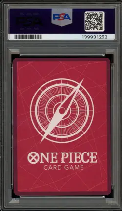 One Piece CCG Monkey.D.Luffy BVB X One Piece Match Day '25 ST13-003 PSA 10 - Image 2