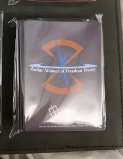 Gundam Card Game - Official Event Sleeves - EX02EVX06 - x1 Pack - ZAFT - Image 1