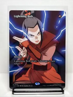 Lightning Bolt (Non-foil)[Borderless] Avatar: TLA: Eternal-Legal 0032 Mythic MTG - Image 1