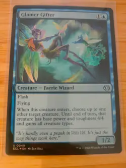 MTG Glamer Gifter (FOIL) 0049 Lorwyn Eclipsed M/NM Free UK P{&P - Image 1