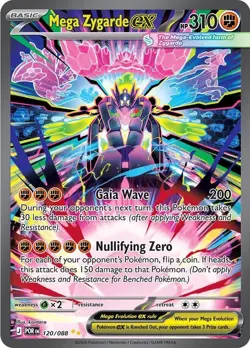 Mega Zygarde ex - 120/088 - Special Illustration Rare NM, English Pokemon Perfec - Image 1