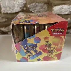 Pokemon TCG - Scarlet & Violet 151 Mini Tin Display Case 10 Tins( small crease) - Image 4
