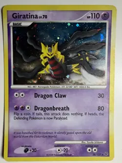 Pokemon TCG Giratina Lv. 70 Platinum 28/127 Holo Rare (2009 Near Mint) - Image 1