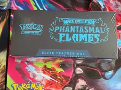 Pokemon TCG Mega Evolution: Phantasmal Flames Elite Trainer Box Factory Sealed - Image 2