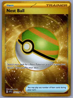 Nest Ball - Hyper Rare SV01: Scarlet & Violet Base Set 255/198 NM - Pokemon TCG - Image 1