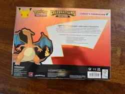 Pokemon TCG: Celebrations Collection Box Lance's Charizard V - New Sealed - Image 2