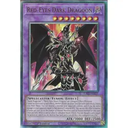 Yugioh Red-Eyes Dark Dragoon RA02-EN021 Ultimate Rare 1st Edition - Image 1