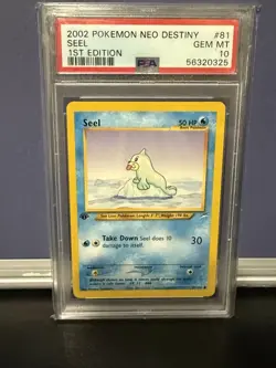 Pokemon Neo Destiny 1st First Edition 2002 Seel 81/105 Vintage Card PSA 10 - Image 1