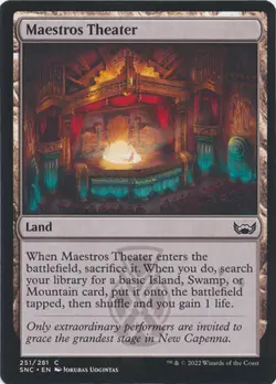 MTG Streets of New Capenna - Maestro Theater - Image 1