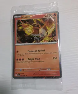 Pokemon TCG Ho-Oh EB Games Stamped Promo 010/086 Chaos Rising (SEALED!) - Image 1