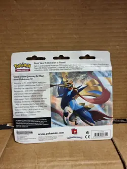 Pokemon TCG Sword & Shield Base Set 3 Blister Packs Morpeko factory sealed - Image 3