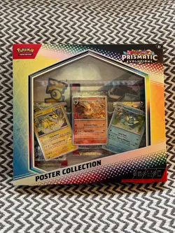 POKEMON TCG – Scarlet & Violet Prismatic Evolutions Poster Collection – Sealed 820650853166 - Image 1