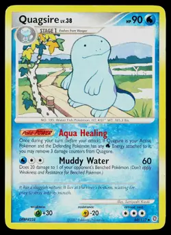 Pokemon Card Quagsire 60/132 Secret Wonders Uncommon - Image 1