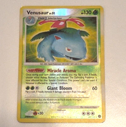 Venusaur Pokemon Secret Wonders 020/132 Exclusives Reverse Holo Card, NM - Image 1