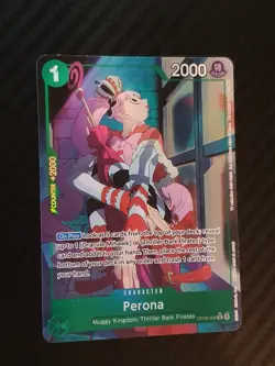 Perona OP09-034 Alt Art Emperors in the New World One Piece Card English - Image 1