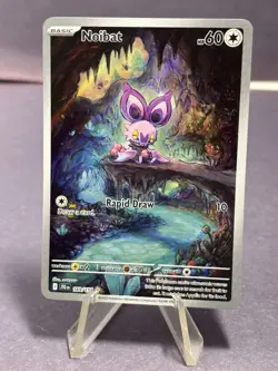 Pokemon TCG Noibat Journey Together Illustration Card 169/159 - Image 1