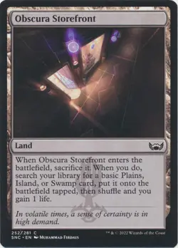 MTG Streets of New Capenna - Obscura Storefront - Image 1