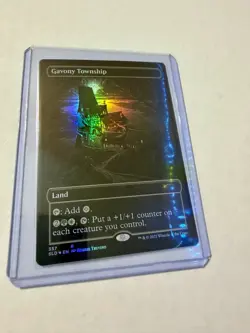 Secret Lair Gavony Township Borderless FOIL MTG Magic the Gathering LP - Image 1