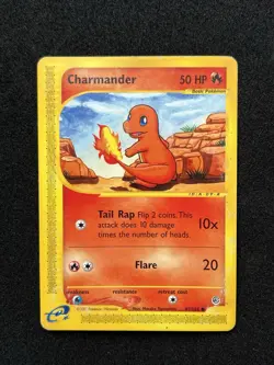 Charmander 97/165 Non Holo Common Expedition Pokemon Card LP/MP - Image 1