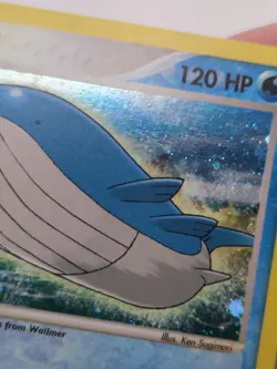 Wailord Holo Rare 14/109 Ruby and Sapphire 2003 Holo Pokemon English - Image 3