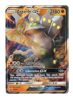 Zygarde GX SM122 Promo Pokemon TCG SM Promos LP - Image 1