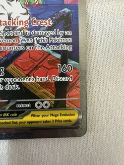 Pokemon Ascended Heroes Mega Scrafty Ex SIR #285 NM - Image 4