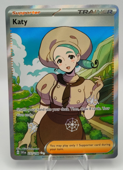 Katy Full Art Ultra Rare - 237/198 - Scarlet & Violet Base Pokemon 2023 - Image 1