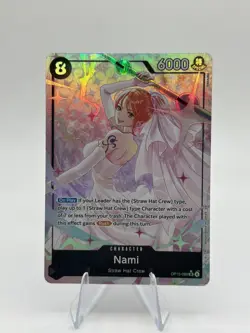 One Piece TCG OP15 086 Nami AA Alternate Art Adventure On Kami’s Island English - Image 1