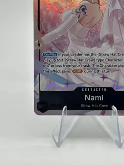 One Piece TCG OP15 086 Nami AA Alternate Art Adventure On Kami’s Island English - Image 3