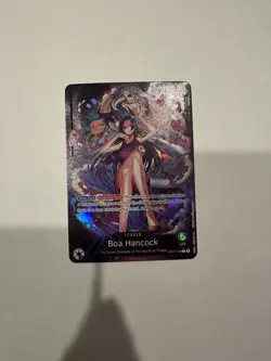 One Piece TCG Leader Boa Hancock OP07-038 Alt Art 500 Years In The Future NM - Image 2