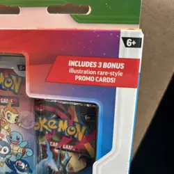 Pokemon TCG First Partner Illustration Collection Series 1 Promo Pack 3 Cards - Image 3