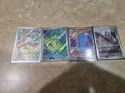 Lot of 4 Illustration Rare Pokemon Cards NM - Image 1