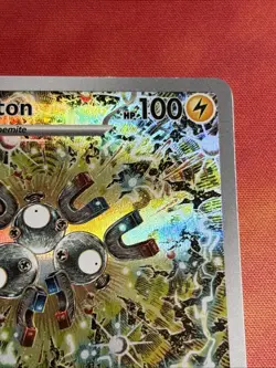 Magneton SVP 159 Surging Sparks Full Art Holo Black Star Promo NM Pokemon Card - Image 3