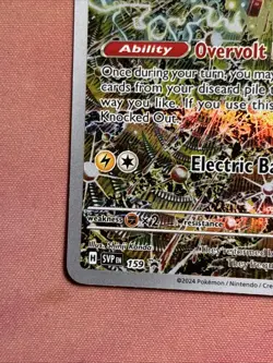Magneton SVP 159 Surging Sparks Full Art Holo Black Star Promo NM Pokemon Card - Image 5