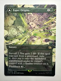 Esper Origins (Borderless) Final Fantasy Regular Magic: The Gathering Card NM - Image 1
