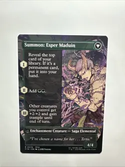 Esper Origins (Borderless) Final Fantasy Regular Magic: The Gathering Card NM - Image 10