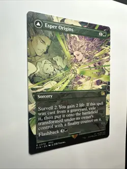 Esper Origins (Borderless) Final Fantasy Regular Magic: The Gathering Card NM - Image 4
