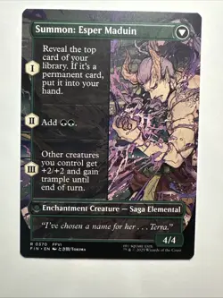 Esper Origins (Borderless) Final Fantasy Regular Magic: The Gathering Card NM - Image 6