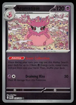 Aromatisse 036/088 Uncommon Perfect Order Pokemon Reverse Holo Near Mint - Image 1