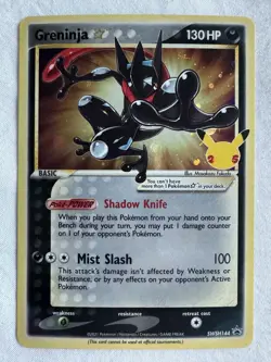 Gold Star Umbreon AND Greninja! - Celebrations - Pokemon! - Near Mint! - Image 5