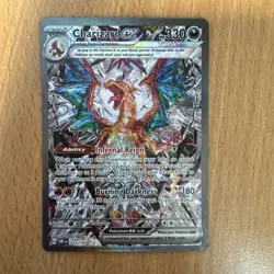 Pokemon TCG Charizard EX Obsidian Flames Holo Special Full Art 223/197 - Image 1