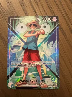 One Piece OP16-022 Monkey D Luffy Alt Art Leader OP16 - Image 1