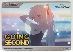 English Weiss Schwarz Blue Archive Going Second Promo - Miyako - Image 1