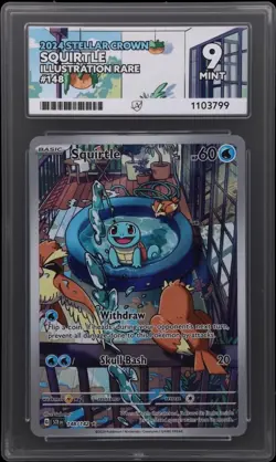 Pokemon TCG Squirtle 148/142 & Bulbasaur 143/142 Stellar Crown - ACE 9 Job Lot - Image 3