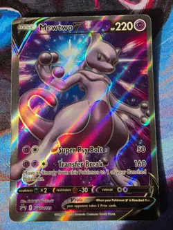 Pokemon TCG Mewtwo V SWSH229 Promo (NM/M) - Image 1
