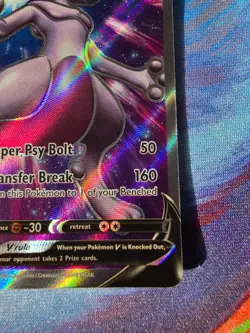 Pokemon TCG Mewtwo V SWSH229 Promo (NM/M) - Image 4
